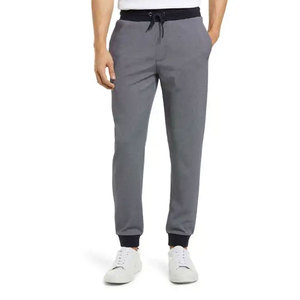 Made Pakistan Classic Fit High Quality 100% Cotton Straight Pattern Breathable Lightweight OEM Men's Casual <b>Trousers</b> Customized - Product Image 1