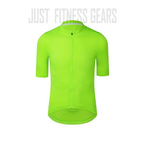 Just Fitness Gears – maillot de cyclisme pour hommes et femmes, manches courtes, couleur bordeaux, vêtements de sport d'été - Product Image 2