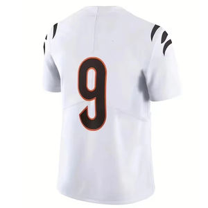 Camiseta de Fútbol Americano Personalizada al por Mayor con Logotipo Impreso, Camiseta de Fútbol Americano Transpirable de Alta Calidad a Precio Económico para Adultos - Product Image 3