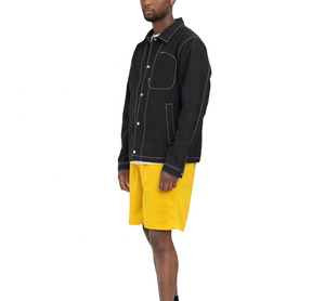 Shorts de sport élégants personnalisés avec logo brodé, design par sublimation, poches, shorts de sport en mesh, shorts de basket-ball athlétiques - Product Image 5