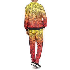 Ensemble de survêtement pour homme, fabricants de vêtements personnalisés, sweat-shirt et pantalon de survêtement, ensemble de survêtement avec broderie délavée, patch délavé au soleil - Product Image 2