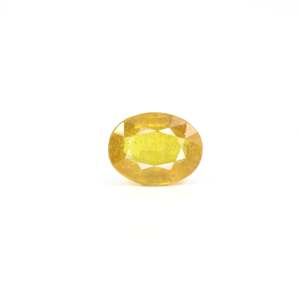 Natural Yellow Sapphire 4.25 Carat Certified Pear Cut Wholesale Gemstone - Product Image 1