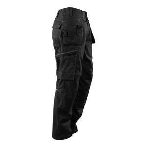 Pantalon de travail pour homme, coupe ample, en coton de haute qualité, imperméable, avec double genouillère, idéal pour le travail en extérieur, style cargo. - Product Image 4