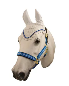 卸売弾性馬フライボンネット耳通気性可視カバーアンチフライボンネットマスク