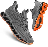Dernier modèle de baskets de sport unisexe pour la gym, l'entraînement, la course et le fitness, respirantes, à lacets, avec semelle en caoutchouc pour le saut