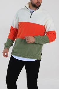 Sweat-shirt à capuche imperméable pour homme, à blocs de couleur, manches régulières, séchage rapide, respirant, pour l'automne - Product Image 5