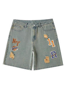 Shorts en jean pour hommes de qualité supérieure, style le plus récent, fabriqués au Pakistan, coupe classique, prix abordable, shorts en denim pour hommes - Product Image 4