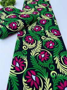 Tela Africana Premium con Estampado de Cera Sudafricana 100% Algodón para Manualidades y Accesorios de Moda - Product Image 6