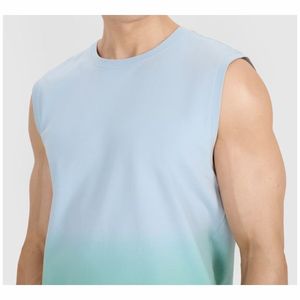Débardeur Homme en Coton et Polyester de Haute Qualité, Impression par Sublimation Personnalisée, Gilet d'Entraînement de Fitness d'Été, Vêtements de Sport en Gros - Product Image 6