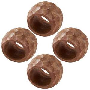 Anillo para Servilletas de Madera de Mango Ecológico, Diseño Moderno y Minimalista, Decoración Duradera para Mesa, Hogar, Sala de Estar - Product Image 3