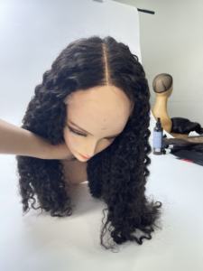 PRODUCTO DE CALIDAD SUPERIOR 100% Extensiones de cabello humano vietnamita crudo Cierre de encaje/Pelucas frontales Modelo de cabello brasileño indio - Product Image 6