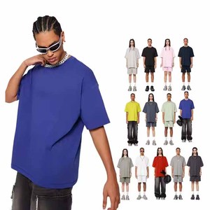 เสื้อยืดคอตตอนฤดูร้อนปี 2026 สำหรับผู้ชาย สีพื้น เรียบง่าย คอกลม ยืดได้ กระชับรูปร่าง - Product Image 4