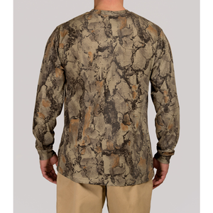 T-shirt de chasse camouflage pour homme, manches courtes, tissu respirant pour activités de plein air - Product Image 3
