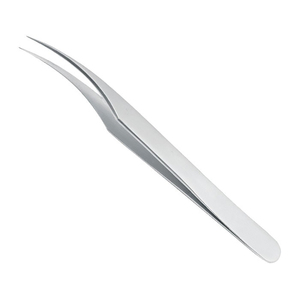 Pince à volume incurvée de type C, instruments d'isolation des cils à marque privée avec impression de logo OEM - Product Image 1
