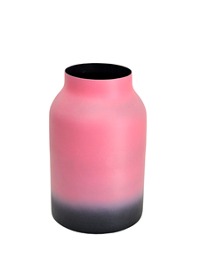 Jarrón de Flores Moderno de Aluminio Artesign - Acabado Dorado, Jarrón Cilíndrico Minimalista, Ecológico, Duradero, Contemporáneo para el Hogar - Product Image 1