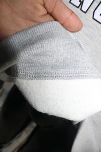 Sudadera IOWA NURSING color gris jaspeado con cuello alto, 100% algodón, con apliques bordados, cuello ancho, URBAN PRODUCTIONS - Product Image 6