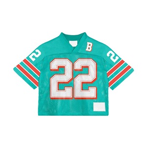 เสื้อฟุตบอลทีมยุโรปอเมริกันสไตล์ใหม่แบบเรโทร แขนสั้น ระบายอากาศ แห้งเร็ว ผลิตจากโพลีเอสเตอร์ 100% ทรงหลวม - Product Image 1