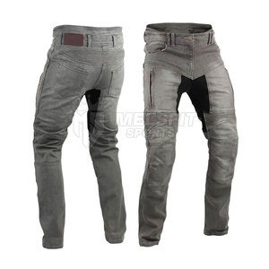 Jeans pour hommes de qualité supérieure, 100% coton, légers, décontractés, coupe slim droite, logo personnalisé, prix d'usine, vente en gros disponible - Product Image 4
