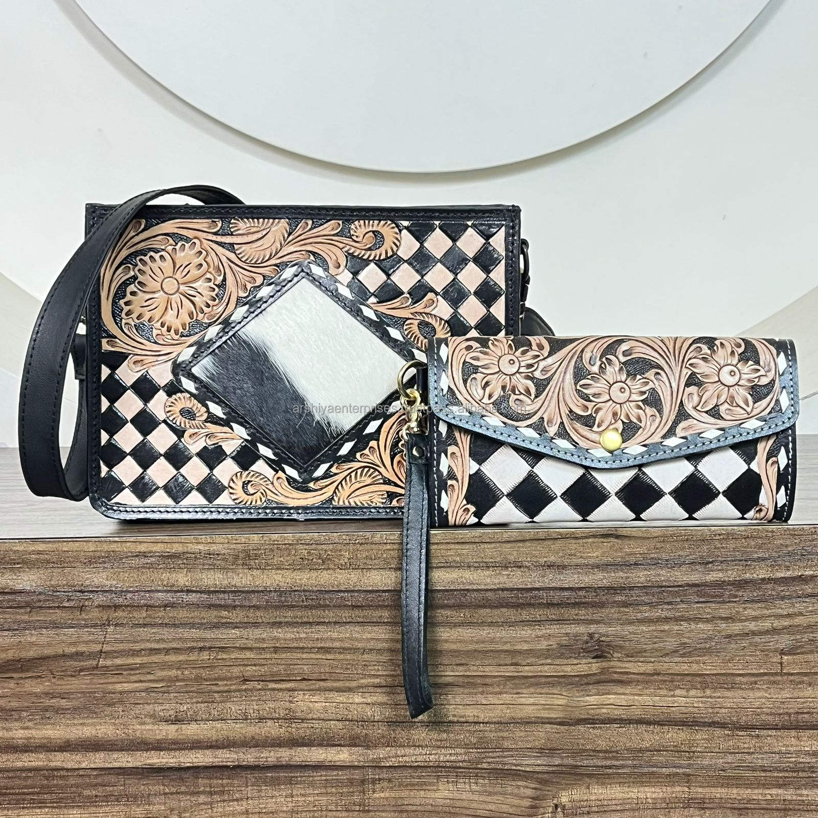 Black & White Checkered