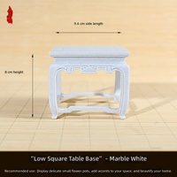 Soporte para Macetas de Plástico Hueco Antideslizante de Estilo Chino Retro, Modelo 1, para Decoración de Escritorio