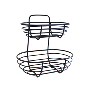 Premium Iron Wire Storage <b>Basket</b> with Minimal Open Frame for Fruit <b>Bread</b> Kitchen and Home Organizer - Product Image 6