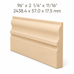 Moldura de Madera Sólida, Moldura de Madera Clásica Moderna, Moldura de Techo, Zócalo para Decoración de Interiores y Mejora de Propiedades - Product Image 2