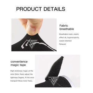 Gants de cyclisme mi-doigts pour hommes et femmes, respirants, à séchage rapide, antidérapants, absorbant les chocs, pour vélo de route, vente en gros, OEM, personnalisables, pour le sport et le cyclisme - Product Image 4