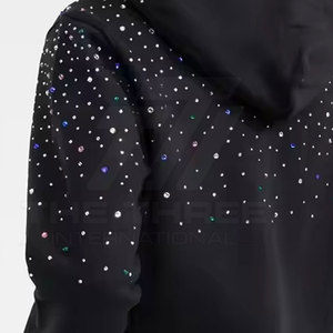 Sudadera con Capucha para Hombre, Diseño Moderno, Calidad Premium, con Pedrería, Estilo Casual Urbano para Adultos - Product Image 5