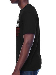 T-shirt à manches courtes noir pour homme avec citation amusante sur la retraite, coupe classique, style décontracté, col rond, jersey en coton, PIHA SPORTS 220g - Product Image 3