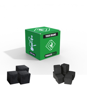 Charbon à chicha OEM Marque Privée Indonésie Qualité Supérieure 100% Coque de Noix de Coco Naturelle Longue Durée de Combustion Faible Teneur en Cendres Marque Pohacee - Product Image 1