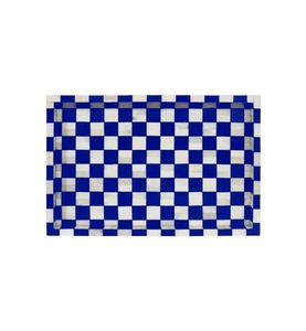Plateau rectangulaire classique en résine incrustée, finition brillante raffinée, décoration élégante pour la maison, plats de service fonctionnels, durables - Product Image 1