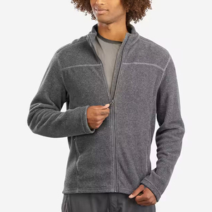Veste de ski imperméable grise pour homme avec capuche et poches zippées, vêtements d'hiver sportifs - Product Image 1