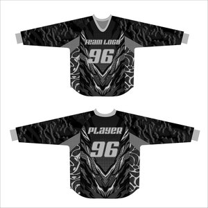 Camiseta de paintball personalizada para venta en línea, personaliza tu marca privada, diseño más reciente, camiseta de paintball al por mayor OEM - Product Image 3