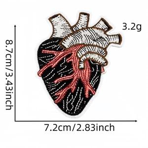 Custom <b>Animal</b> Theme Embroidery Logo Patch Factory OEM Iron on Sew on Badge for Clothing Bags Caps Hats Garment - Product Image 2