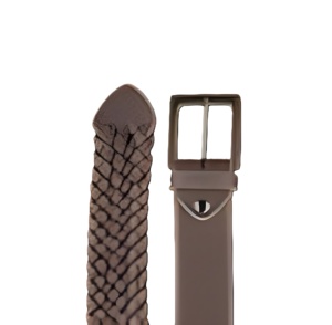 Braidster Chocolate Brown Sleek Durable Design High Quality <b>Braided</b> Belt For Men Premium Finish Versatile Stylish <b>Accessory</b> 2026 - Product Image 3