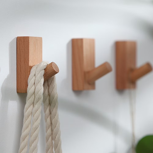 Hot Selling Best Wooden Hook Hanger Decorations for Home Wooden Clothes Rack Bathroom & Bedroom Accessories - Product Image 5