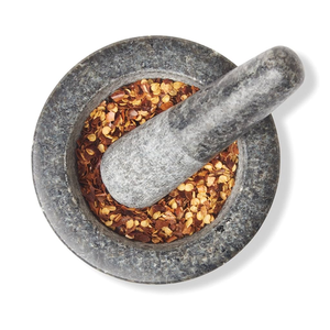 Mortero y Pilón de Mármol Natural Ecológico, Herramienta de Cocina Manual - Product Image 1