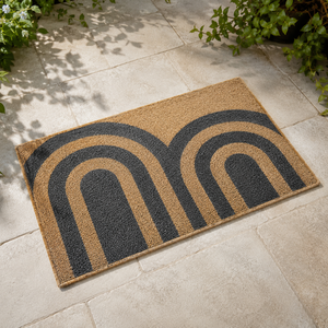 Tapis fait main en jute et polypropylène avec envers en caoutchouc, sans bordure, lavable, antidérapant, sur mesure, 40*60 cm - Product Image 2