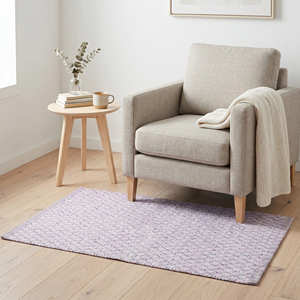 Tapis d'appoint en coton tissé à la main, motif fenêtre, vert sauge, pour chambre à coucher, coin lecture et style nordique - Product Image 6