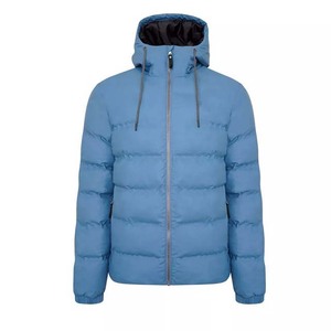 Outdoor Men's Premium Quality Solid Zip up Oversize Puffer <b>Jacket</b> Winter <b>Warm</b> Custom Quilted <b>Waterproof</b> High Quality <b>Jackets</b> - Product Image 1