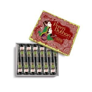 Henné Organique pour le Corps Sans Produits Chimiques Couleur Foncée Tatouage de Mariée sur les Mains en Cône Vente en Gros - Product Image 5