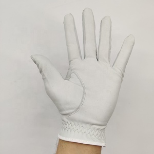 Fabricante de Logotipos Personalizados al por Mayor, Guantes de Golf Deportivos Transpirables para Hombre, OEM, Piel de Oveja Cabretta Suave, Mano Izquierda - Product Image 3