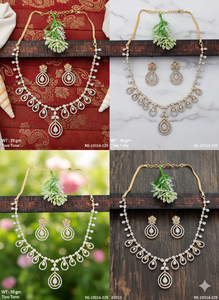 Ethnic Necklace Ensemble for <b>Women</b> Grand Occasion Statement Jewellery Festive Celebration <b>Gift</b> Collection <b>Women</b> Jewelry <b>Sets</b> - Product Image 5