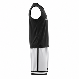 Custom Unisex Sleeveless <b>Volleyball</b> Jersey Tank Top Shorts <b>Set</b> 100% Polyester Elastic Waist Custom Sublimation Quick Dry - Product Image 3