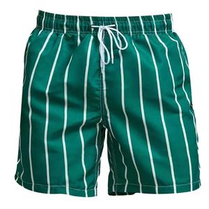 Men's <b>Black</b> <b>Board</b> Shorts Mid Waist Drawstring Casual Swimwear Quick Dry Breathable OEM Service Canvas Polyester Front Logo - Product Image 3