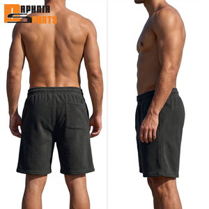 Shorts de sport pour hommes personnalisés de haute qualité 100% coton pour l'été, la gym et la course à pied, avec logo personnalisé - Product Image 2