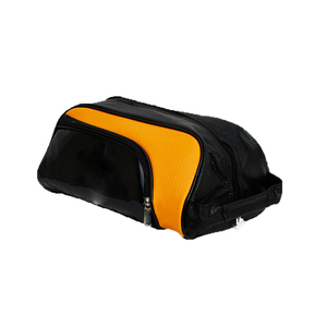 Sac à chaussures en nylon maillé personnalisable et économique pour le sport, le football, le basketball, le golf, la gym et les activités de plein air, avec fermeture éclair, capacité 30-40L - Product Image 1