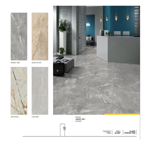Azulejos de Porcelana de Lujo Brillantes para Interiores, 8mm de Grosor, Absorción de Agua <0.5%, Diseño Moderno para Apartamentos, ¡Oferta! - Product Image 2
