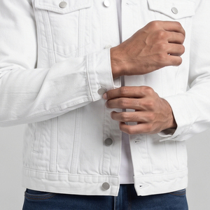 Fashion Style <b>Denim</b> <b>Jackets</b> Men Button Down Jeans Button Up <b>Jackets</b> Men's Stand Collar <b>Denim</b> <b>Jackets</b> Mens - Product Image 6