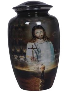 Top Rated Modern Metal <b>Red</b> Cardinal Bird Small Keepsake Cremation Urn for Human & Pet Ashes Eco-Friendly High Quality Memorial - Product Image 3